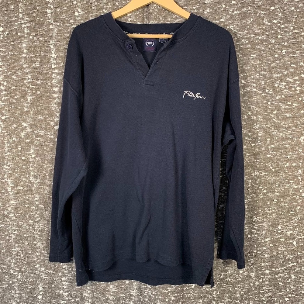 Vintage Y2K Phat Farm Long Sleeve Shirt Loungewear Collection Men's Large